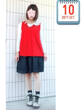 まっきぃ〜さん（レディース・157cm）の秋コーディネート