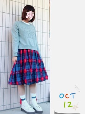 まっきぃ〜さん（レディース・157cm）の秋コーディネート