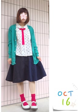 まっきぃ〜さん（レディース・157cm）の秋コーディネート