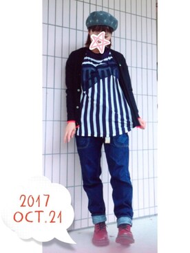 まっきぃ〜さん（レディース・157cm）の秋コーディネート