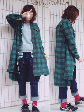 まっきぃ〜さん(レディース・157cm)の秋コーディネート