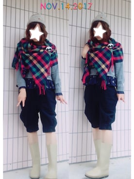まっきぃ〜さん（レディース・157cm）の秋コーディネート