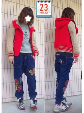 まっきぃ〜さん（レディース・157cm）の秋コーディネート