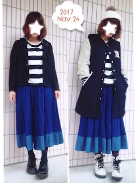 まっきぃ〜さん（レディース・157cm）の秋コーディネート