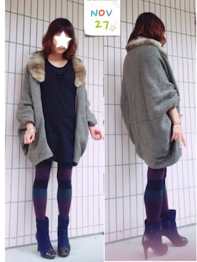 まっきぃ〜さん（レディース・157cm）の秋コーディネート