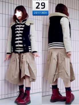 まっきぃ〜さん（レディース・157cm）の秋コーディネート