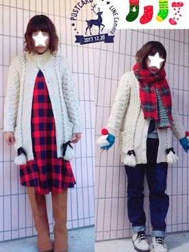 まっきぃ〜さん（レディース・157cm）の冬コーディネート