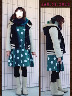 まっきぃ〜さん（レディース・157cm）の冬コーディネート
