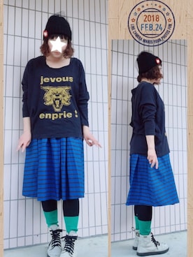 まっきぃ〜さん（レディース・157cm）の冬コーディネート