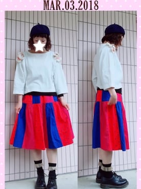 Ne-net（ネネット）の「あひるドッキング（Tシャツ/カットソー）」 - WEAR