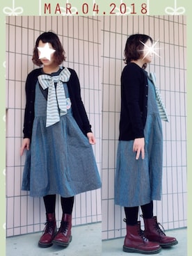 まっきぃ〜さん（レディース・157cm）の春コーディネート