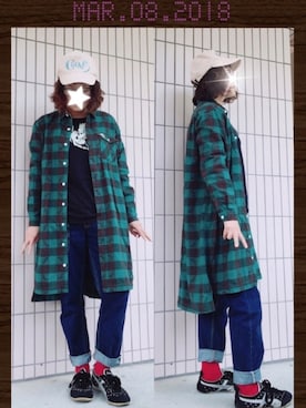 まっきぃ〜さん(レディース・157cm)の春コーディネート