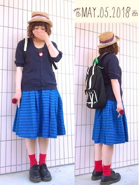 まっきぃ〜さん（レディース・157cm）の春コーディネート