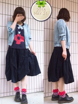 まっきぃ〜さん(レディース・157cm)の春コーディネート