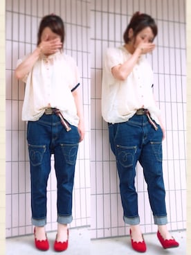 まっきぃ〜さん(レディース・157cm)の夏コーディネート
