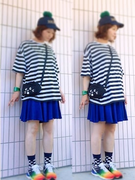 まっきぃ〜さん（レディース・157cm）の夏コーディネート