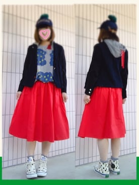 まっきぃ〜さん（レディース・157cm）の春コーディネート