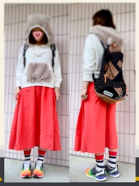 まっきぃ〜さん（レディース・157cm）の春コーディネート