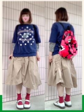 まっきぃ〜さん（レディース・157cm）の春コーディネート