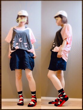 まっきぃ〜さん（レディース・157cm）の夏コーディネート