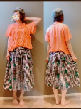 まっきぃ〜さん（レディース・157cm）の夏コーディネート