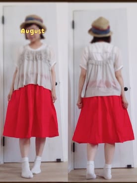 まっきぃ〜さん（レディース・157cm）の夏コーディネート