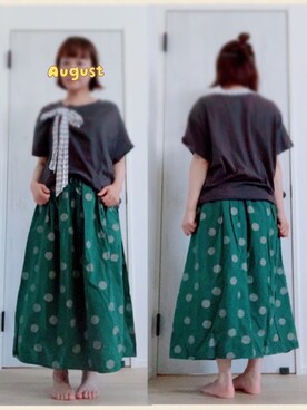 まっきぃ〜さん（レディース・157cm）の夏コーディネート