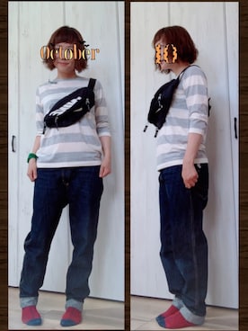 まっきぃ〜さん(レディース・157cm)の秋コーディネート