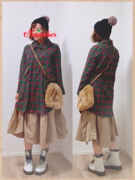 まっきぃ〜さん（レディース・157cm）の秋コーディネート