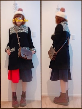 まっきぃ〜さん(レディース・157cm)の秋コーディネート