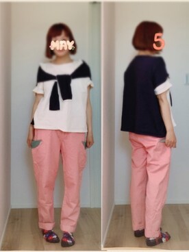 まっきぃ〜さん（レディース・157cm）の春コーディネート