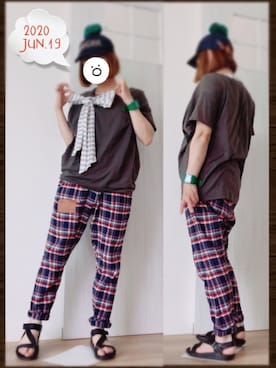 まっきぃ〜さん(レディース・157cm)の夏コーディネート