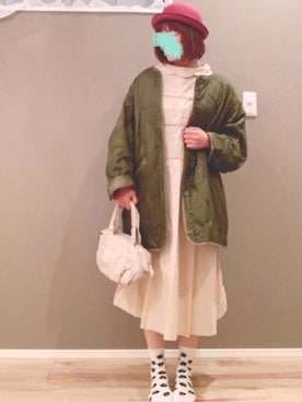 まっきぃ〜さん（レディース・157cm）の春コーディネート