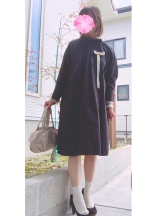 Ray Beams レイビームス の Ray Beams ニット プリーツ スカート ワンピース ワンピース Wear