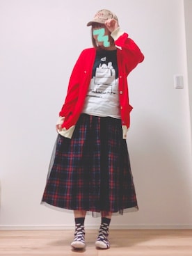 まっきぃ〜さん（レディース・156cm）の春コーディネート