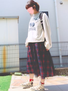 まっきぃ〜さん（レディース・156cm）の春コーディネート