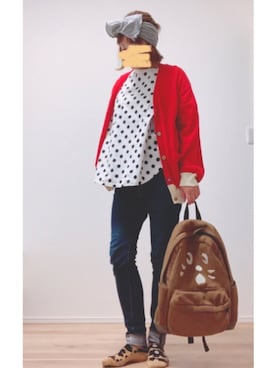 ネネット　カバさん　リックサック Ne-net/ネネット リュックサック カバさん KABAN グレー - メルカリ