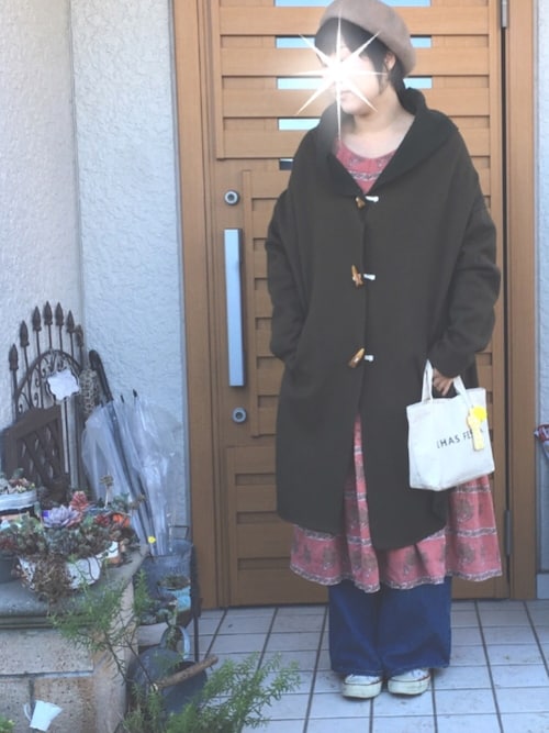 つっちぃ N Orのダッフルコートを使ったコーディネート Wear