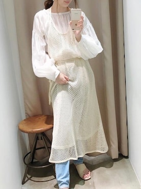 「リーバイス」｜Koharu.uさん（レディース・164cm）の春コーディネート