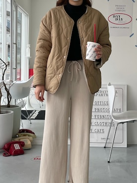 「SONA（ソナ）のアイテム（ジャケット/アウター）」を使った、ななさん（レディース・162cm）の春コーディネート