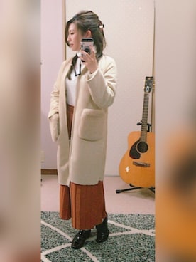 「Momo（Momo）のアイテム」を使った、@:asukaさん（レディース・161cm）の冬コーディネート