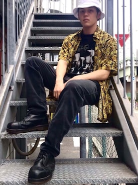 大吉さん（メンズ・174cm）の夏コーディネート