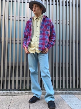 大吉さん(メンズ・174cm)の秋コーディネート