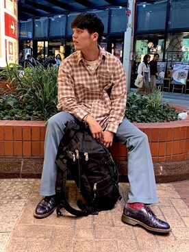 大吉さん(メンズ・174cm)の秋コーディネート