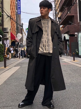 大吉さん(メンズ・174cm)の秋コーディネート