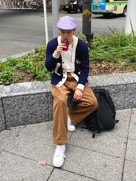 大吉さん（メンズ・174cm）の秋コーディネート