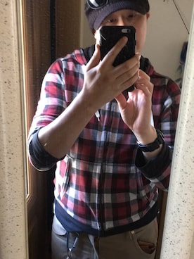 「BACK NUMBER（バックナンバー）のアイテム（マウンテンパーカー）」を使った、 NEOakiradjさん（メンズ・180cm）の春コーディネート