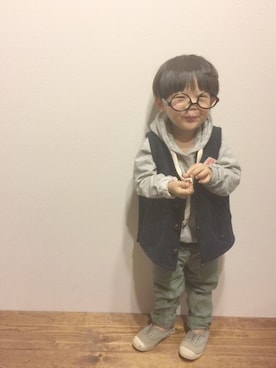 so873さん（キッズ・80cm）の秋コーディネート