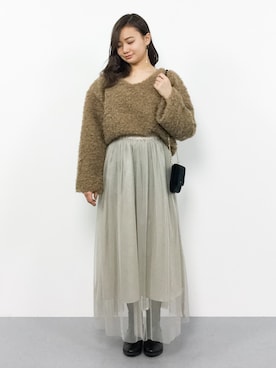𝑅𝐼𝑁𝐴さん(レディース・150cm)の冬コーディネート