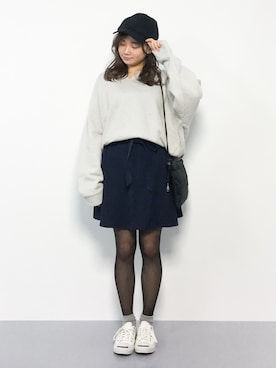   𝑅𝐼𝑁𝐴さん（レディース・150cm）の冬コーディネート